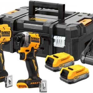 DeWalt DCK2050E2T-QW - 18V XR GR3 Brushless Combiset | DCD805 en DCF850 | 2x POWERSTACK