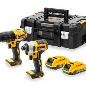 DeWalt DCK2060D2T Accu Combiset 18v 2.0Ah Li-ion in Koffer - DCD778 + DCF787