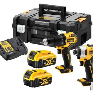 DeWalt DCK2062M2T-QW Comboset 18V 4,0Ah Li-Ion - DCD709 Accuklopboormachine + DCF809 Slagschroevendraaier