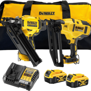 DeWalt DCK246P2-QW Accu Afwerktacker DCN660 en Constructietacker DCN930 | 18v 5.0Ah in tas