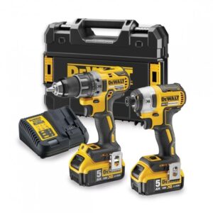 DeWalt DCK268P2T Accuboormachine DCD791 + Slagschroevendraaier DCF887 | 18v 5.0Ah Li-ion