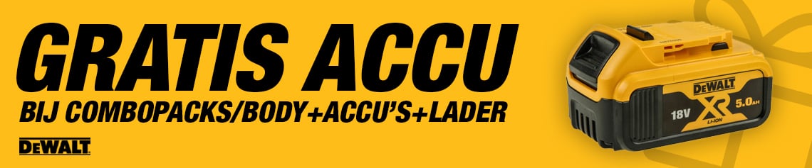DeWALT Accu redemptie