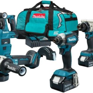Makita DLX4155TX1 | Combiset | 4 machines | 18V | 2 x 5,0Ah